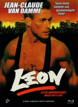 Leon - 25th Anniversary Director's Cut - (2-Disc Limited Uncut Edition Mediabook) - Limitiert auf 250 Stück - Neu & OVP